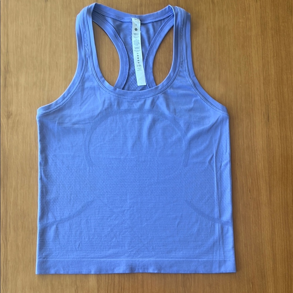 Lululemon Athletica Lavender Swiftly Tech Raceback Tank Top